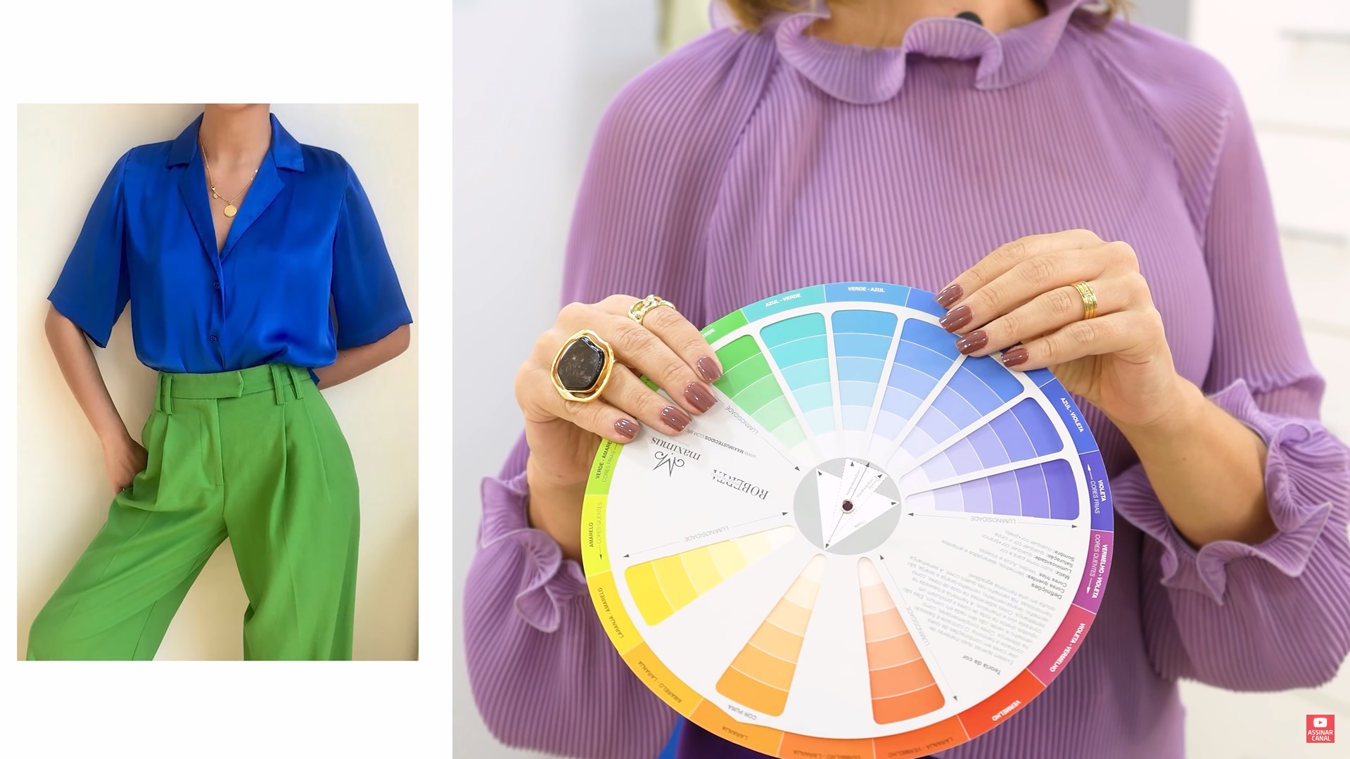 Como usar o círculo cromático para combinação de roupas e tecidos - Blog  Maximus Tecidos