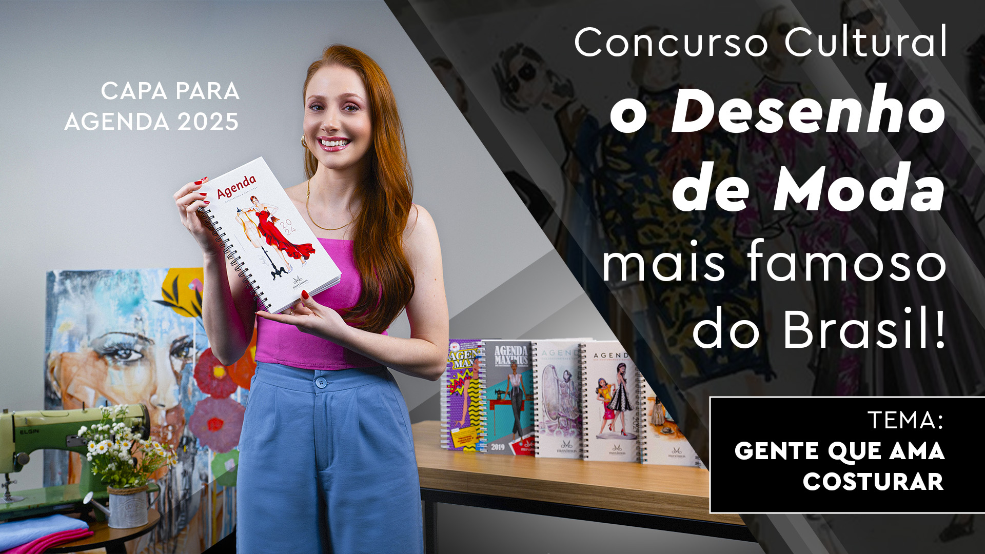 Regulamento Concurso Cultural: o desenho de moda mais famoso do Brasil 2024  - Blog Maximus Tecidos